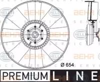 Hella 8MV 376 731-381 Вентилятор охлаждения двигателя Hella 8MV 376 731-381 Вентилятор охлаждения двигателя