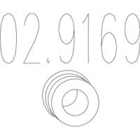 MTS 02.9169 Exhaust pipe support