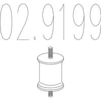 MTS 02.9199 Exhaust pipe support MTS 02.9199 Exhaust pipe support