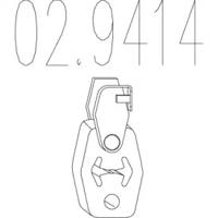 MTS 02.9414 Кронштейн системи випуску відпрацьованих газів