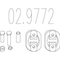 MTS 02.9772 Exhaust pipe support