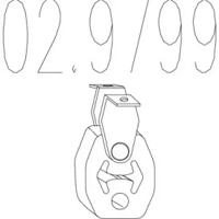 MTS 02.9799 Кронштейн системи випуску відпрацьованих газів MTS 02.9799 Кронштейн системи випуску відпрацьованих газів