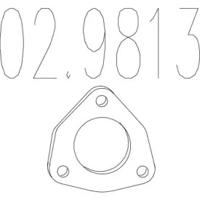 MTS 02.9813 Прокладка глушителя MTS 02.9813 Прокладка глушителя