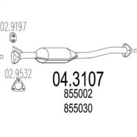 MTS 04.3107 Каталізатор