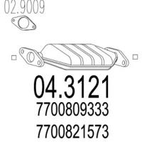 MTS 04.3121 Катализатор MTS 04.3121 Катализатор