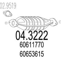 MTS 04.3222 Каталізатор