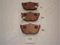 Japanparts PP123AF Brake pads