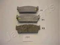 Japanparts PP124AF Brake pads