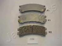 Japanparts PP128AF Brake pads