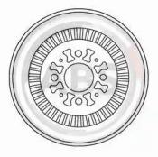 A.B.S. 2331-S Барабан гальмівний