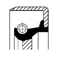 Corteco 12011455B Сальник коленвала