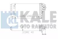 Kale Oto Radyator 319000 Радіатор обігрівача салону