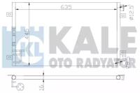 Kale Oto Radyator 343115 Випаровувач кондиціонера Kale Oto Radyator 343115 Випаровувач кондиціонера