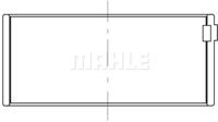 Mahle Original 021 HL 19986 000 Вкладиші корінні колінчастого вала Mahle Original 021 HL 19986 000 Вкладиші корінні колінчастого вала