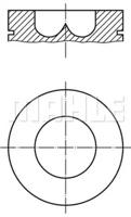 Mahle Original 008 05 00 Поршень