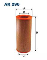 Filtron AR296 Фільтр повітряний Filtron AR296 Фільтр повітряний