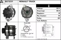 EDR 937231 Alternator assy