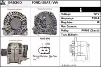 EDR 945360 Alternator assy