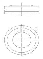 Mahle Original 033 10 00 Поршень