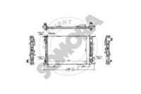 Somora 021740B Радіатор