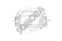 Somora 023045R Радіатор інтеркулера Somora 023045R Радіатор інтеркулера