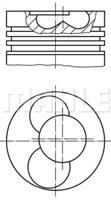 Mahle Original 033 07 00 Поршень двигуна