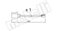 Metelli SU.274 Датчик износа тормозных колодок Metelli SU.274 Датчик износа тормозных колодок