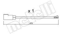 Metelli SU.329 Датчик зносу гальмівних колодок