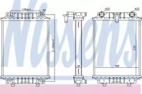 Nissens 60351 Радіатор охолодження двигуна