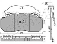 Cifam 822-589-0K Колодки гальмівні
