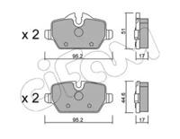 Cifam 822-641-0 Brake pads