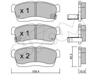 Cifam 822-914-0 Brake pads