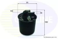 Comline EFF278D Фільтр паливний Comline EFF278D Фільтр паливний