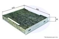 Comline EKF104A Фільтр салона