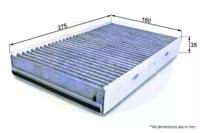 Comline EKF128A Фільтр салону