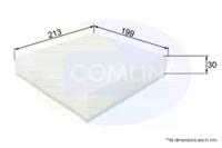 Comline EKF173 Фільтр салону