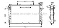 Ava CR2117 Радіатор