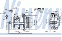 Nissens 89077 Compressor assy cooler Nissens 89077 Compressor assy cooler