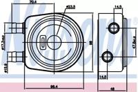 Nissens 90697 Радіатор масляний