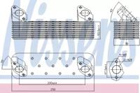 Nissens 90728 Радіатор масляний