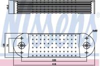 Nissens 90764 Радіатор масляний