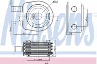 Nissens 90798 Радіатор масляний