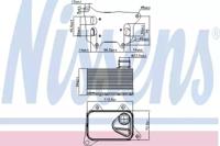 Nissens 90914 Радиатор масляный Nissens 90914 Радиатор масляный