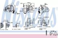 Nissens 93021 Турбокомпрессор Nissens 93021 Турбокомпрессор