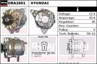 Remy DRA2601 Alternator assy Remy DRA2601 Alternator assy