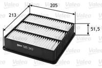 Valeo 585243 Air filter