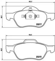 A.B.S. P68029 Brake pads
