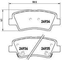 A.B.S. P30047 Brake pads