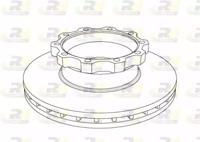Roadhouse NSX1044.20 Brake disc