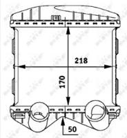 NRF 30257 Радіатор інтеркулера